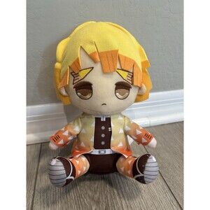 Demon Slayer Kimetsu No Yaiba Plush Toy Agatsuma‎ Zenitsu Anime Japanese